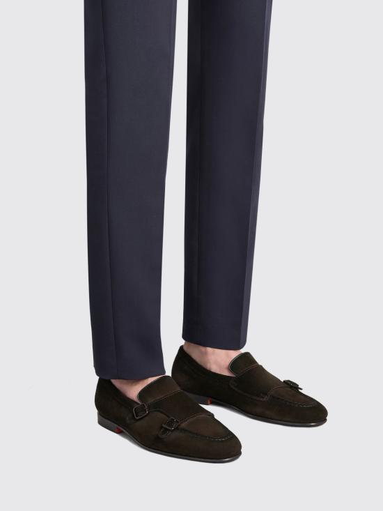 25FW 산토니 로퍼 MCNC18003SA4SEGS T44 Brown - SANTONI