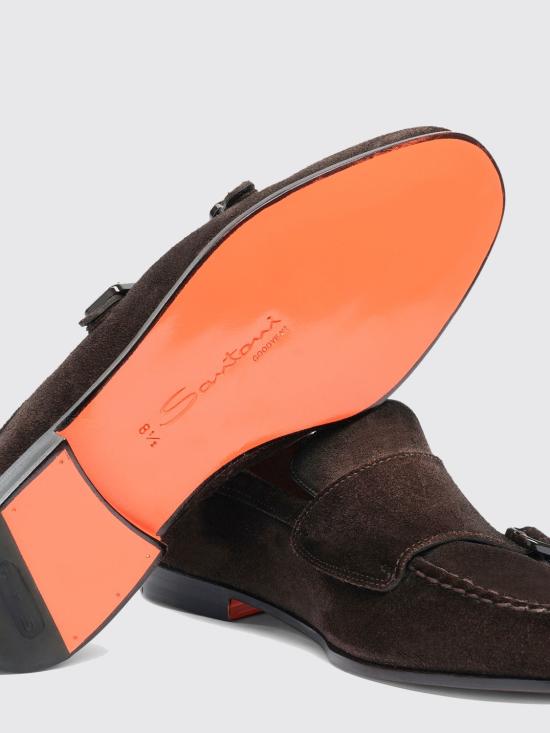 25FW 산토니 로퍼 MCNC18003SA4SEGS T44 Brown - SANTONI