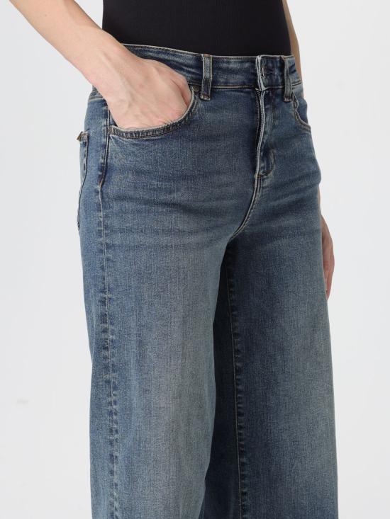 25FW 리우조 데님 팬츠 UF5068DS615 7L917 Denim - LIU JO