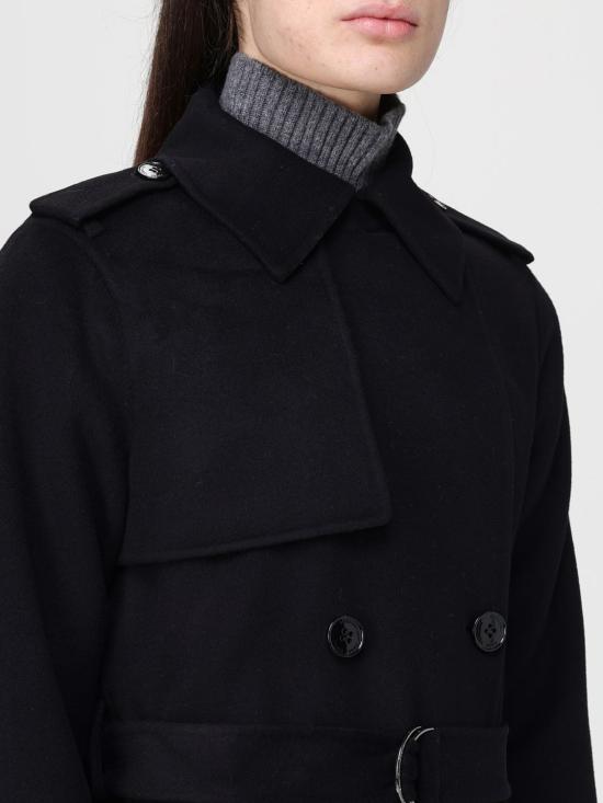 25FW 마이클 코어스 코트 77A7150M21 001 Black - MICHAEL KORS