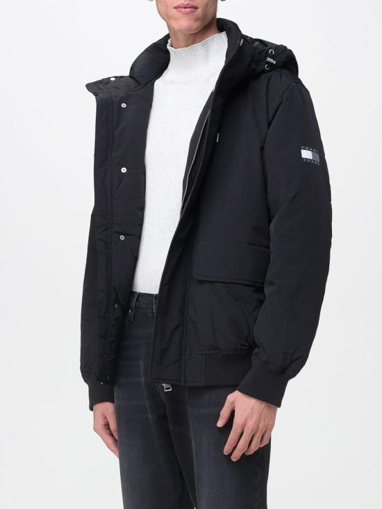 25FW 토미진 숏패딩 DM0DM22032 BDS Black - TOMMY JEANS