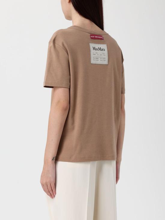 25FW 에스막스마라 반팔 티셔츠 2529976041600 006 Camel - 'S MAX MARA