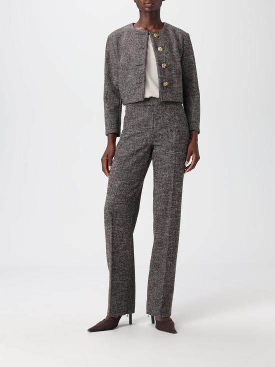 25FW 핑코 스트레이트 팬츠 105634A2SK ZM7 Black - PINKO