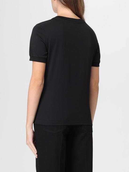 25FW 돌체앤가바나 반팔 티셔츠 F8N08ZGDC6K N0000 Black - DOLCE & GABBANA