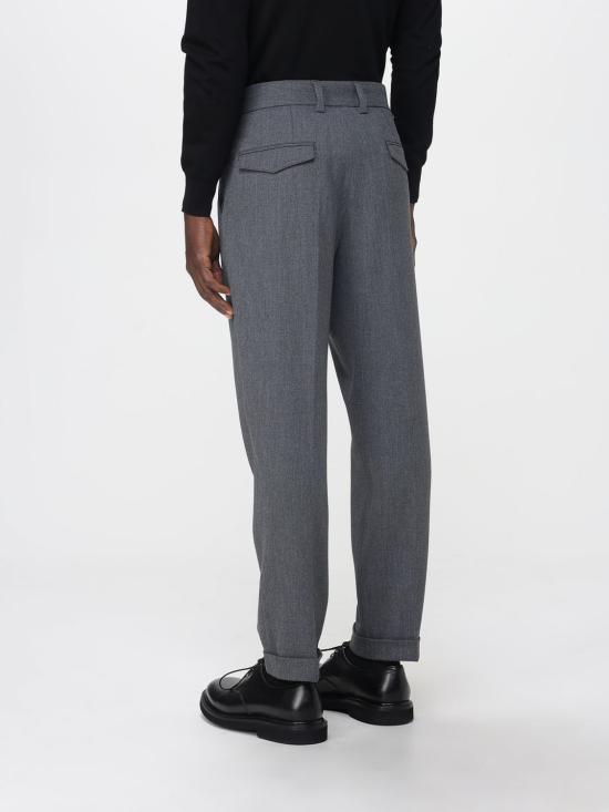 25FW 파올로페코라 스트레이트 팬츠 B12A3089 8995 Grey - PAOLO PECORA