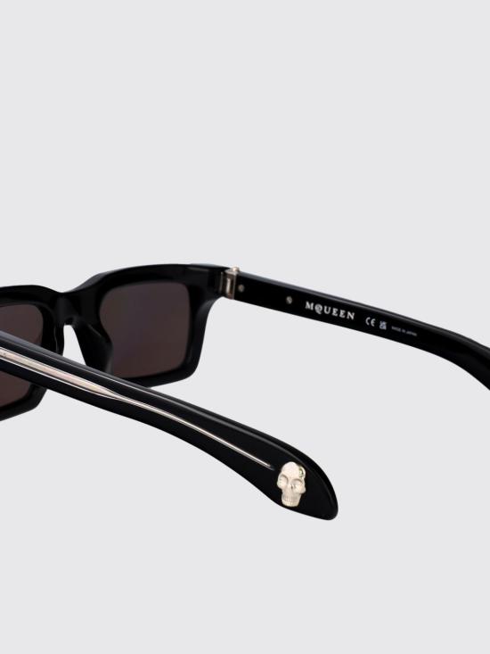 25FW 알렉산더 맥퀸 선글라스 AM0506S 001 Black 1 - ALEXANDER MCQUEEN
