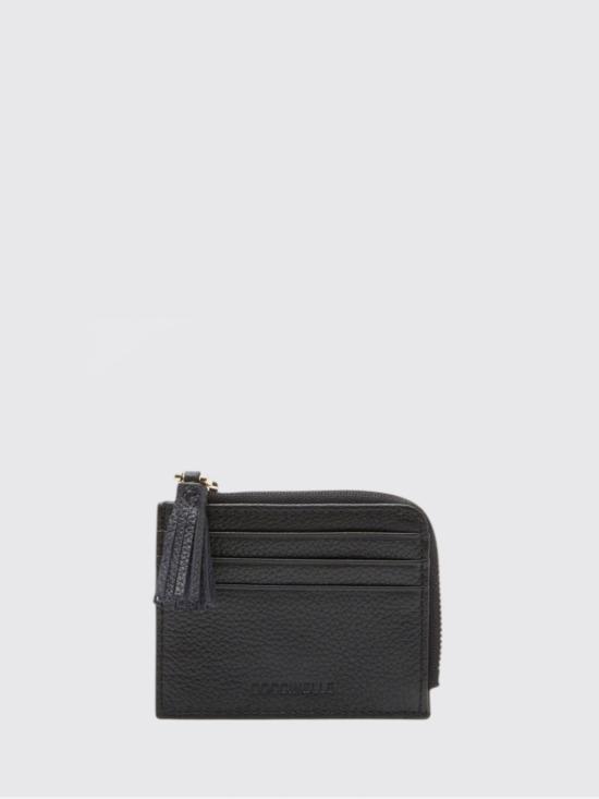 25FW 코치넬리 지갑 E2MU0128901 001 Black