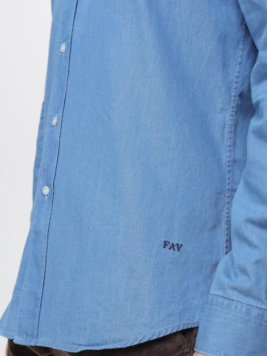 25FW 페이 데님 셔츠 NCMA151115LMJP U200 Blue - FAY