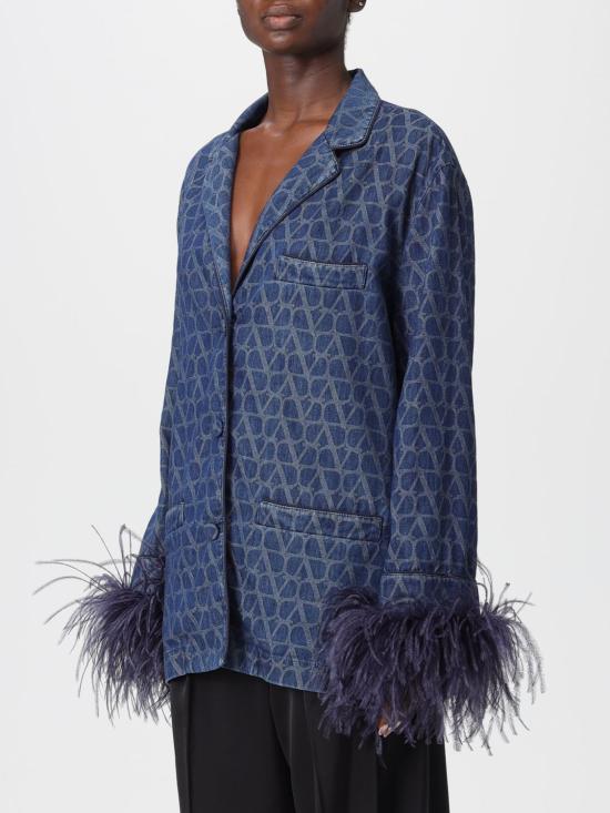 25FW 발렌티노 가라바니 셔츠 5B3DB01V8M9 558 Blue - VALENTINO GARAVANI