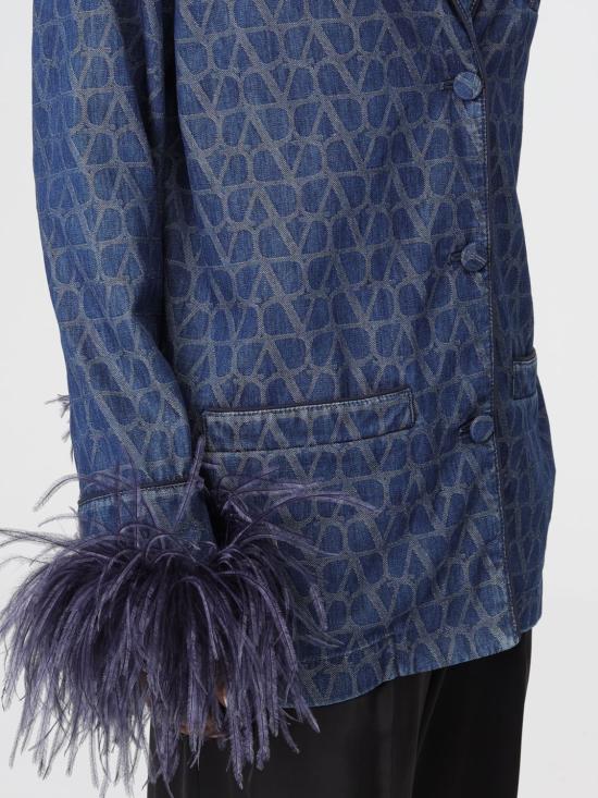 25FW 발렌티노 가라바니 셔츠 5B3DB01V8M9 558 Blue - VALENTINO GARAVANI