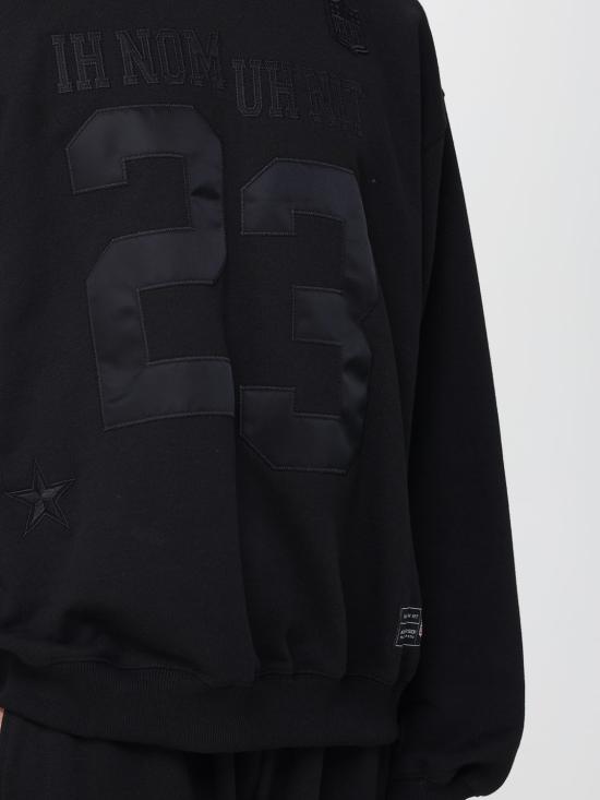 25FW 이놈어닛 긴팔 티셔츠 NUW25214 999 Black - IH NOM UH NIT