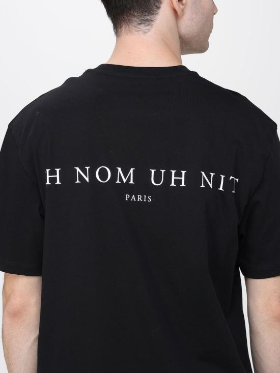 25FW 이놈어닛 반팔 티셔츠 NUW25225 009 Black - IH NOM UH NIT