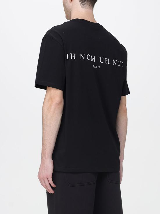 25FW 이놈어닛 반팔 티셔츠 NUW25225 009 Black - IH NOM UH NIT