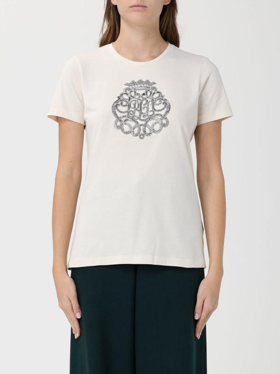 25FW 랄프 로렌 반팔 티셔츠 200980211 002 Beige