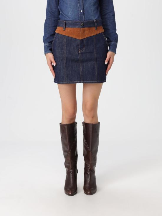 25FW 리우조 숏 스커트 UF5085DS073 77000 Denim