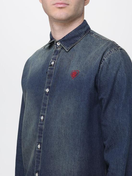 25FW 패밀리퍼스트 밀라노 데님 셔츠 SHS2504 LIGHT Blue - FAMILY FIRST MILANO