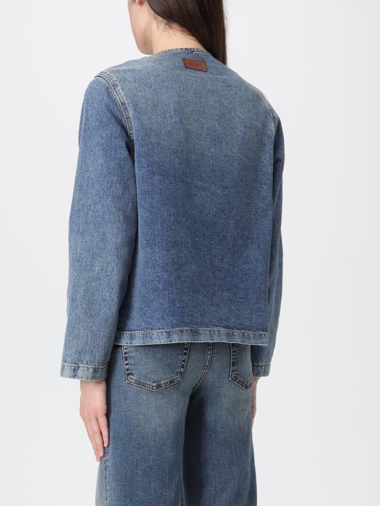 25FW 리우조 자켓 UF5188D4854 78935 Blue - LIU JO