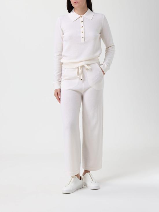 25FW 엘리자베타프랜치 트레이닝/조거 팬츠 KP70S DZ9 Milk - ELISABETTA FRANCHI