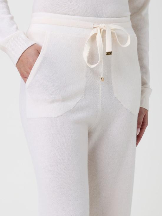 25FW 엘리자베타프랜치 트레이닝/조거 팬츠 KP70S DZ9 Milk - ELISABETTA FRANCHI