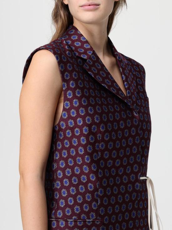 25FW 드리스 반 노튼 자켓 0104362351 358 Burgundy - DRIES VAN NOTEN