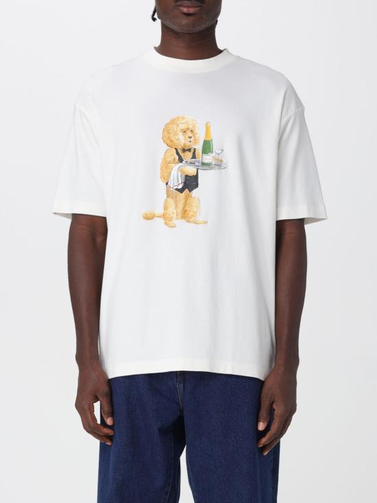 25FW 드롤드무슈 반팔 티셔츠 TS271CO002 OW White