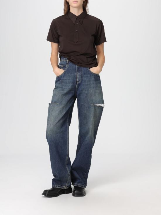 25FW 마르지엘라 폴로 티셔츠 S51GL0062M20134 144 Amber - MAISON MARGIELA