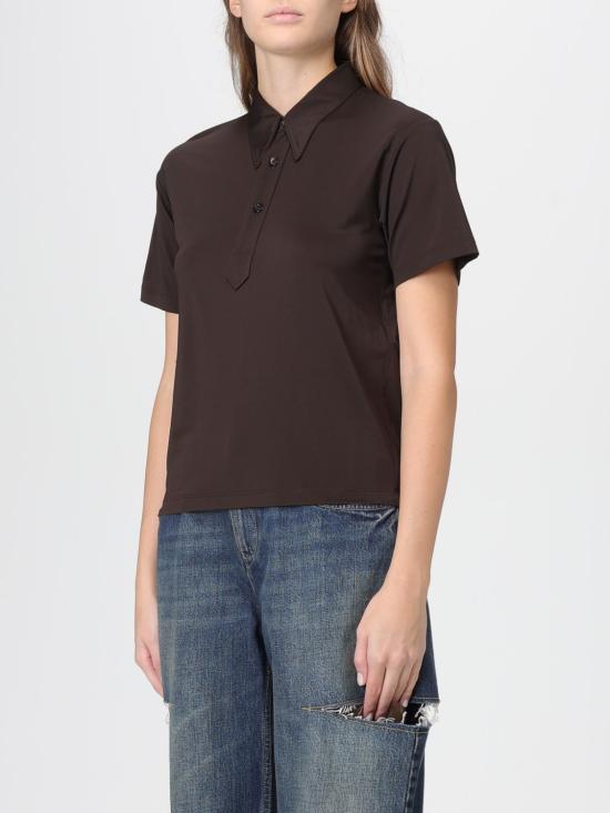 25FW 마르지엘라 폴로 티셔츠 S51GL0062M20134 144 Amber - MAISON MARGIELA