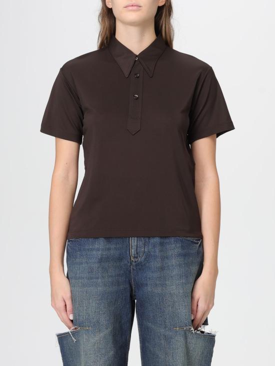 25FW 마르지엘라 폴로 티셔츠 S51GL0062M20134 144 Amber