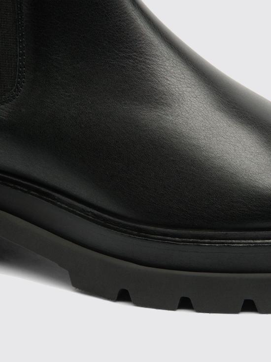 25FW 산토니 뮬/슬리퍼 WTEI70597GOMBLGA N01 Black - SANTONI