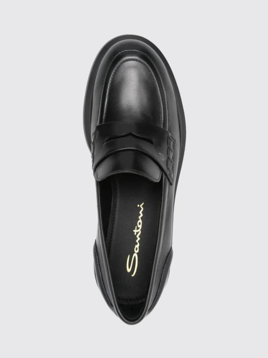 25FW 산토니 뮬/슬리퍼 WUEW71868SMOTDYL N01 Black - SANTONI