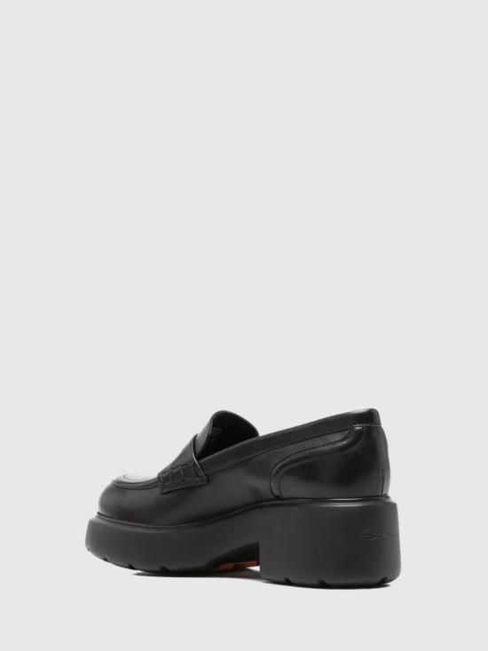 25FW 산토니 뮬/슬리퍼 WUEW71868SMOTDYL N01 Black - SANTONI