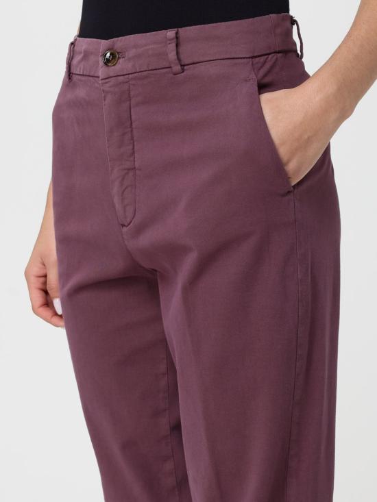 25FW 메이슨 스트레이트 팬츠 4PNT3L523MBE014489 489 Plum - MASON'S