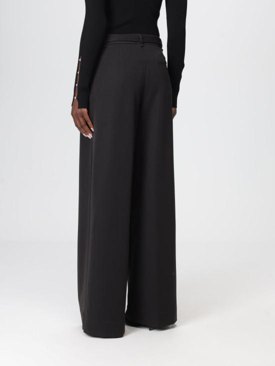 25FW 리우조 스트레이트 팬츠 MF5269TS224 22222 Black - LIU JO