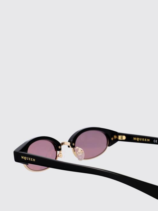 25FW 알렉산더 맥퀸 선글라스 AM0534S 005 Black 2 - ALEXANDER MCQUEEN