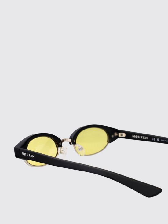 25FW 알렉산더 맥퀸 선글라스 AM0534S 003 Black 1 - ALEXANDER MCQUEEN