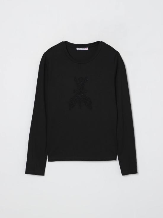 25FW [키즈] 파트리지아페페 티셔츠 7M0752J051 K103 Black