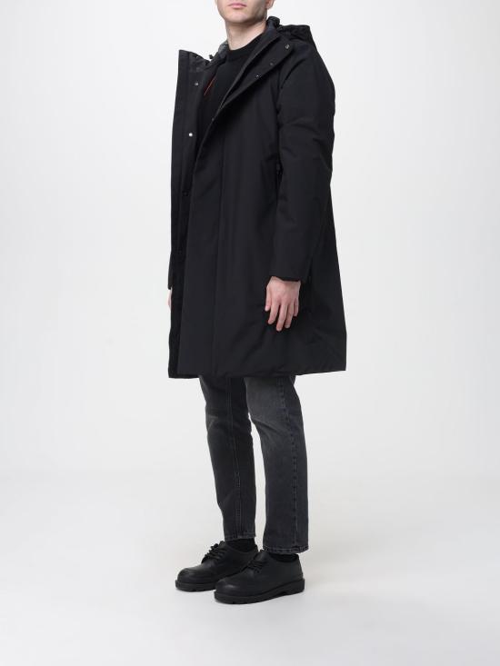 25FW 세이브더덕 코트 D42308MGRIN21 10000 Black - SAVE THE DUCK