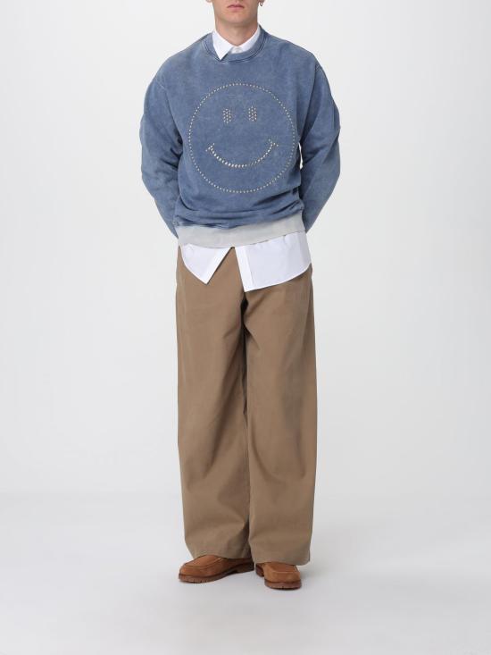 25FW 모스키노 긴팔 티셔츠 17035228 1290 Blue - MOSCHINO