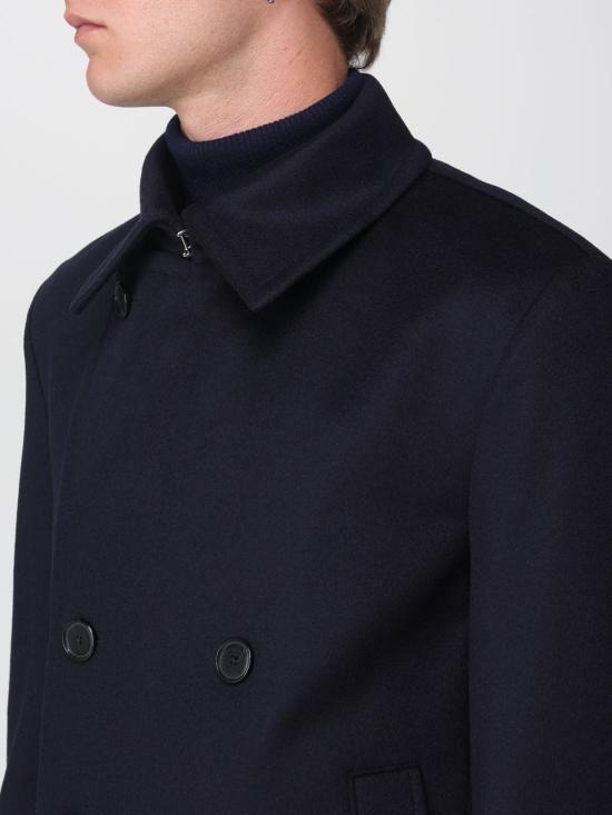 25FW 보스 코트 50551081 404 Blue - BOSS