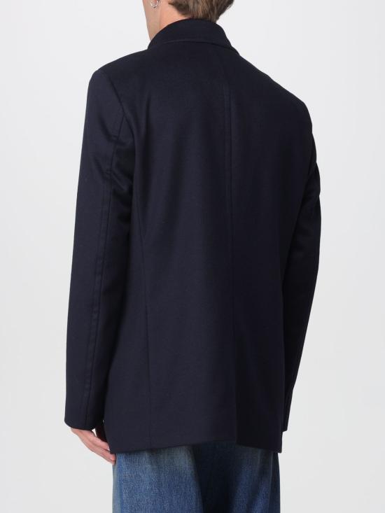 25FW 보스 코트 50551081 404 Blue - BOSS