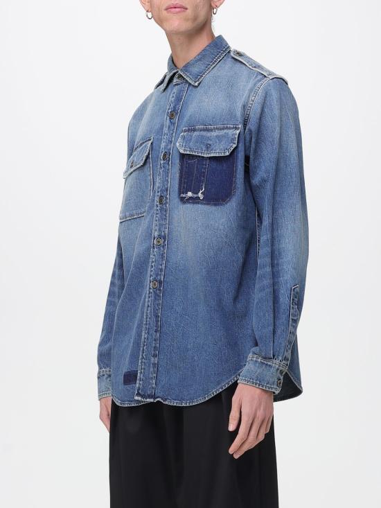 25FW 마르지엘라 데님 셔츠 S50DT0064M30034 961 Blue - MAISON MARGIELA
