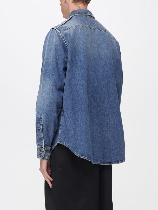 25FW 마르지엘라 데님 셔츠 S50DT0064M30034 961 Blue - MAISON MARGIELA