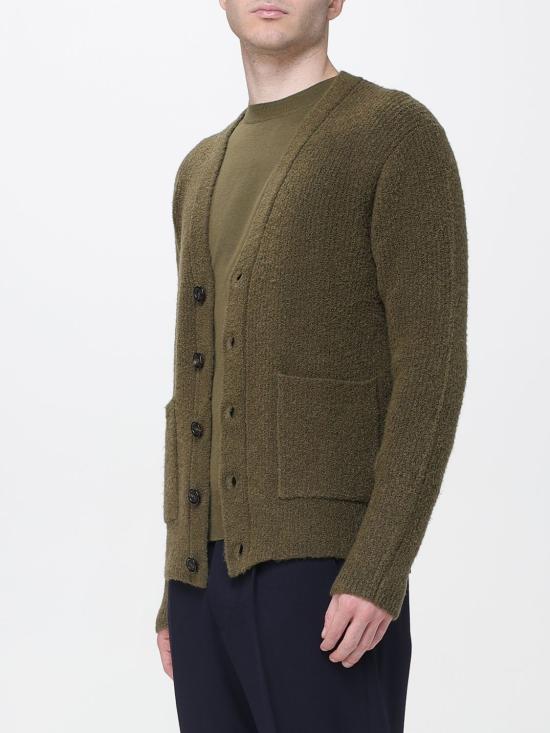 25FW 파올로페코라 스웨터 A049F012 5606 Kaki - PAOLO PECORA