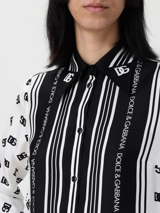 25FW 돌체앤가바나 블라우스 F5S48THI1Z6 HA9CN White - DOLCE & GABBANA