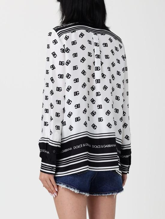 25FW 돌체앤가바나 블라우스 F5S48THI1Z6 HA9CN White - DOLCE & GABBANA