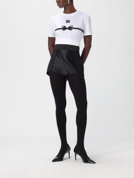 25FW 돌체앤가바나 반팔 티셔츠 F8V42ZGDC6B W0800 White - DOLCE & GABBANA