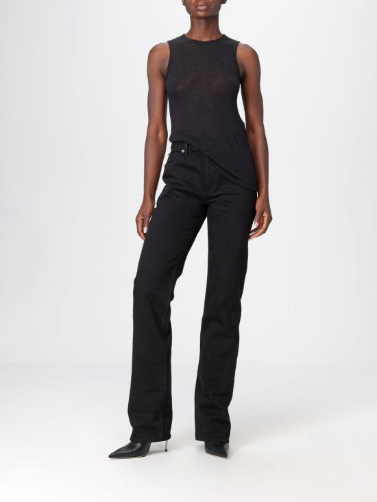 25FW 생로랑 데님 팬츠 782393Y09WJ 2050 Coffee - SAINT LAURENT