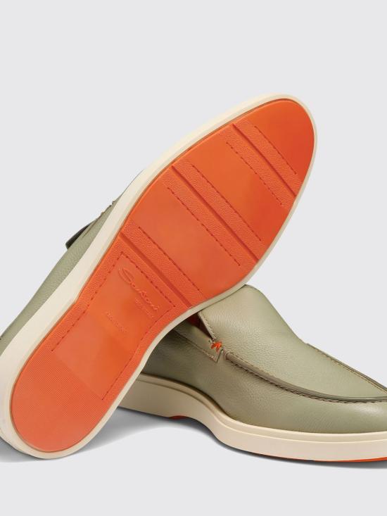 25FW 산토니 로퍼 MGDT17824TICSWLM V11 Green - SANTONI