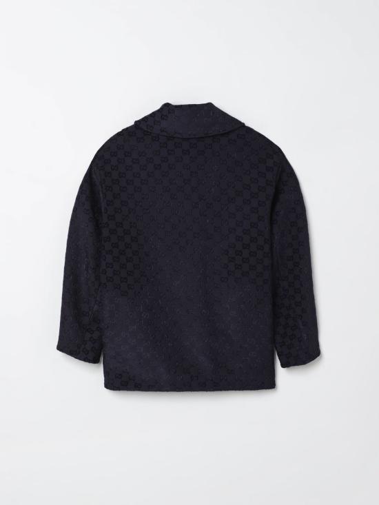 25FW [키즈] 구찌 코트 828849XJHD5 4215 Blue - GUCCI