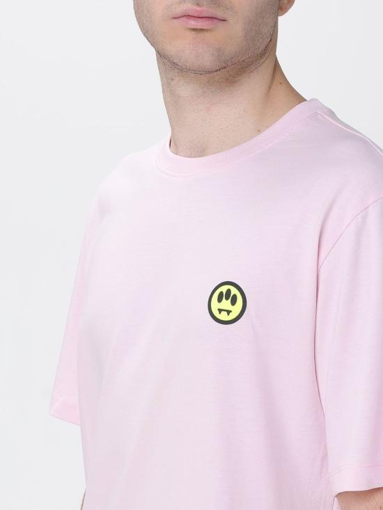 25FW 바로우 반팔 티셔츠 F5BWUAFP059 042 Pink - BARROW